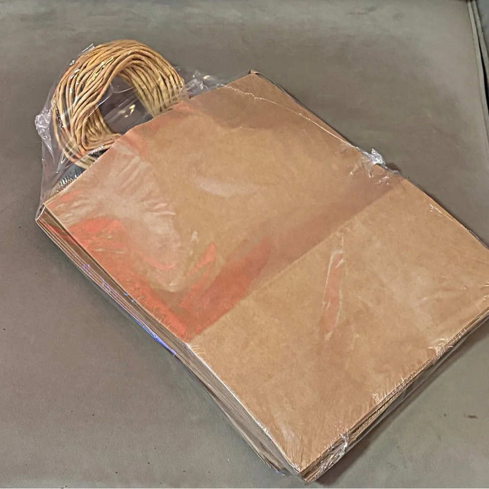Brown Kraft Paper Gift Bag, 12.6” tall bag, 25 Bags
